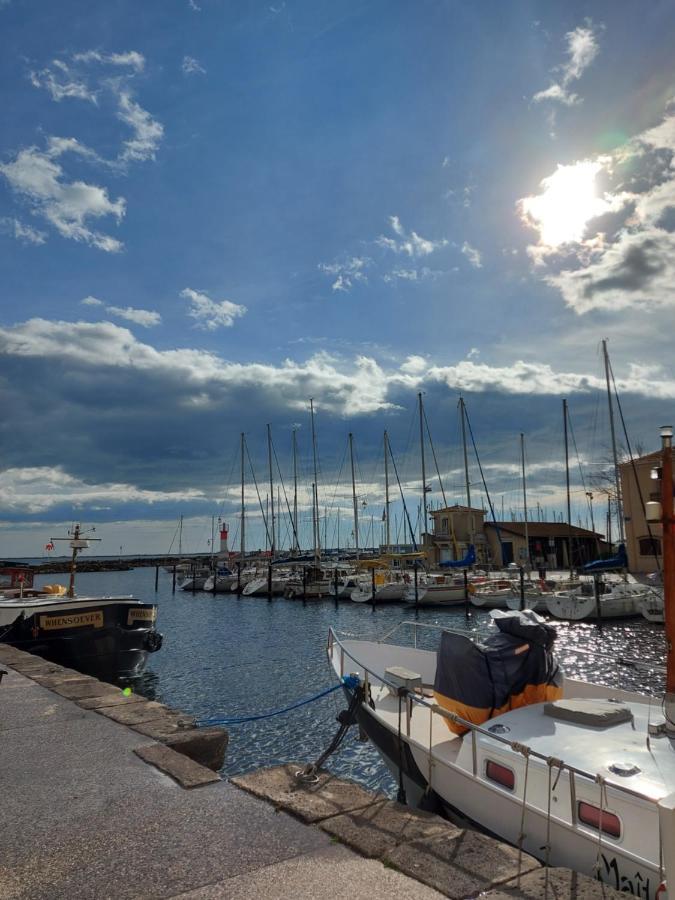 Appartement Cosy Dans Residence Sur Le Port De Marseillan Marseillan  Dış mekan fotoğraf